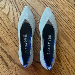 Rothy’s Flax Birdseye Point Flats